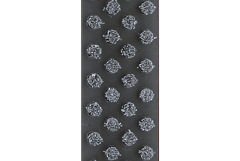 62x90cm POWER MAT - Fırça Fitilli Alüminyum Paspas Gri