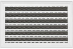 38x60cm POWER MAT - Fırça Fitilli Alüminyum Paspas Siyah