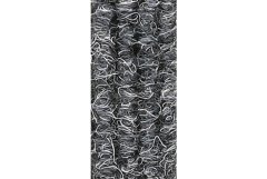 62x90cm POWER MAT - Halı Fitilli Alüminyum Paspas Gri