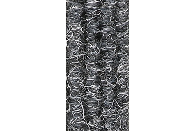 38x60cm POWER MAT - Halı Fitilli Alüminyum Paspas Gri