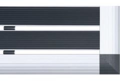 49x80cm ELEGANT MAT - PVC Fitilli Alüminyum Paspas
