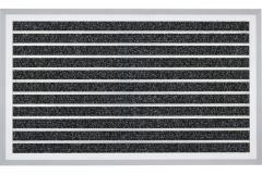 45x75cm OPTIMUM MAT - Halı Fitilli Alüminyum Paspas