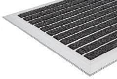 45x75cm OPTIMUM MAT - Halı Fitilli Alüminyum Paspas