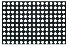 100x150cm Kauçuk Paspas Altı açık