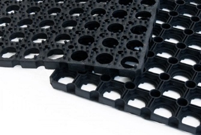 100x150cm Kauçuk Paspas Altı açık