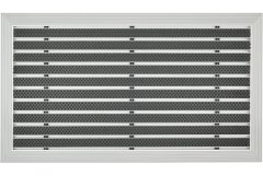 60x90cm ULTRA MAT - Fırça Fitilli Alüminyum Paspas Siyah